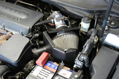 HPS Performance Air Intake Kit with Heat Shield, Blue, 827-693BL