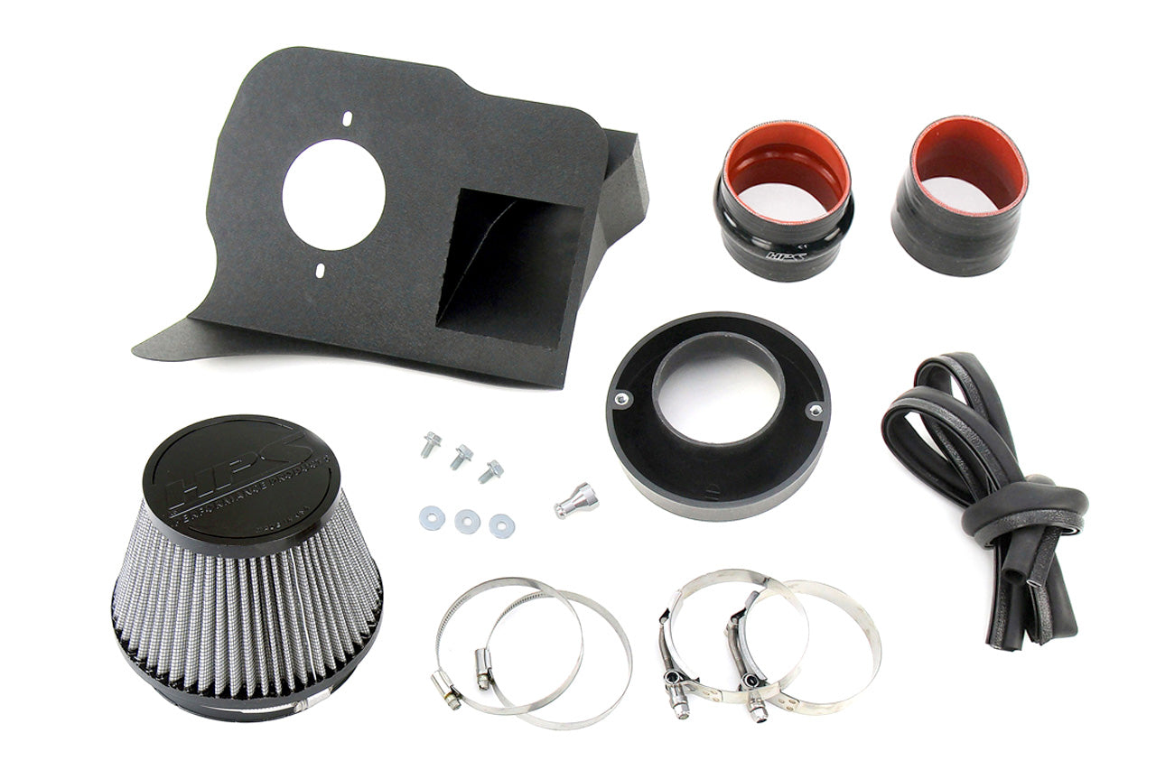HPS Performance Air Intake Kit with Heat Shield, Blue, 827-702BL