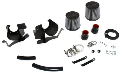 HPS Performance Air Intake Kit with Heat Shield, Blue, 827-703BL