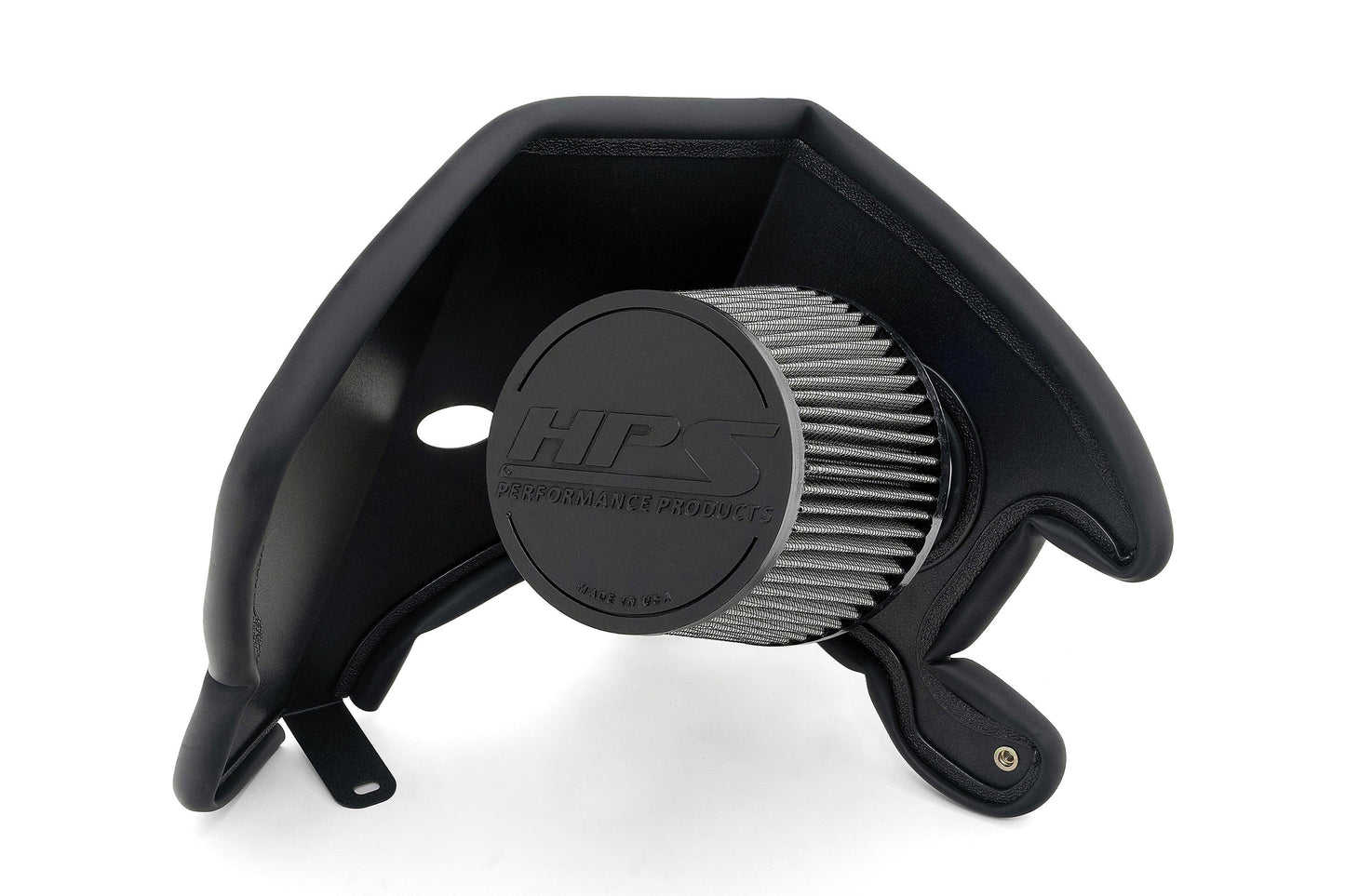 HPS Performance Air Intake Kit with Heat Shield, Blue, 827-709BL