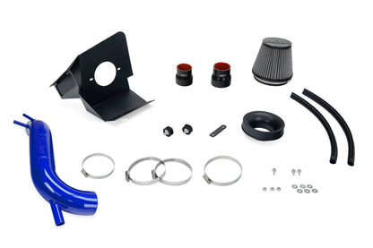 HPS Performance Air Intake Kit with Heat Shield, Blue, 827-713BL