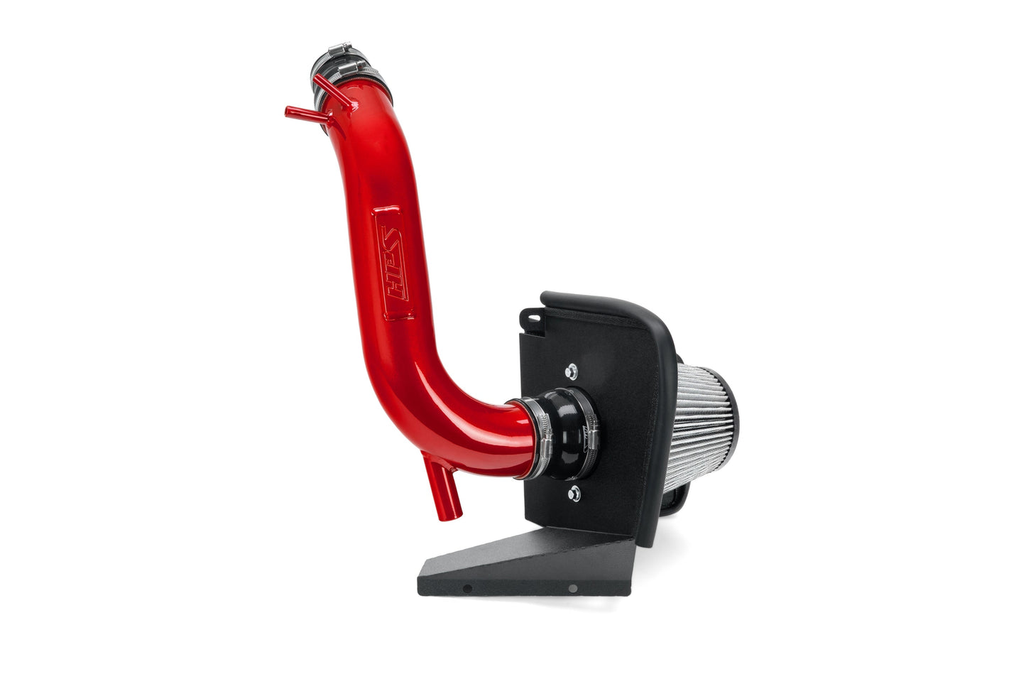 HPS Performance Air Intake Kit with Heat Shield Red 827-713R