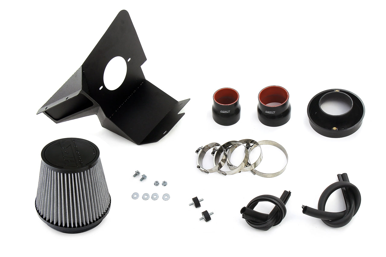 HPS Performance Air Intake Kit with Heat Shield, Blue, 827-713BL
