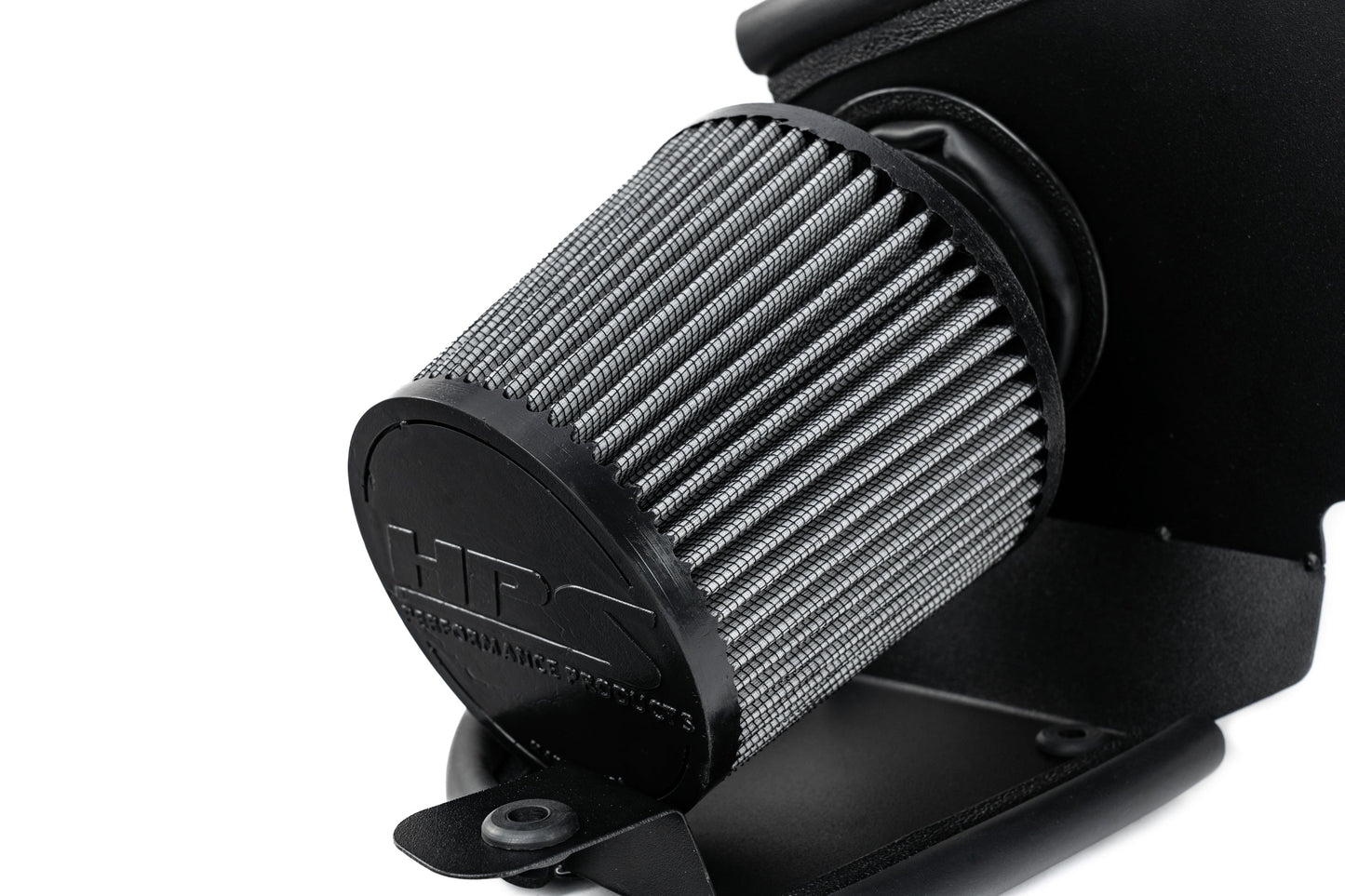 HPS Performance Air Intake Kit with Heat Shield, Black, 827-714WB
