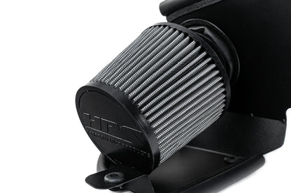 HPS Performance Air Intake Kit with Heat Shield, Black, 827-714WB