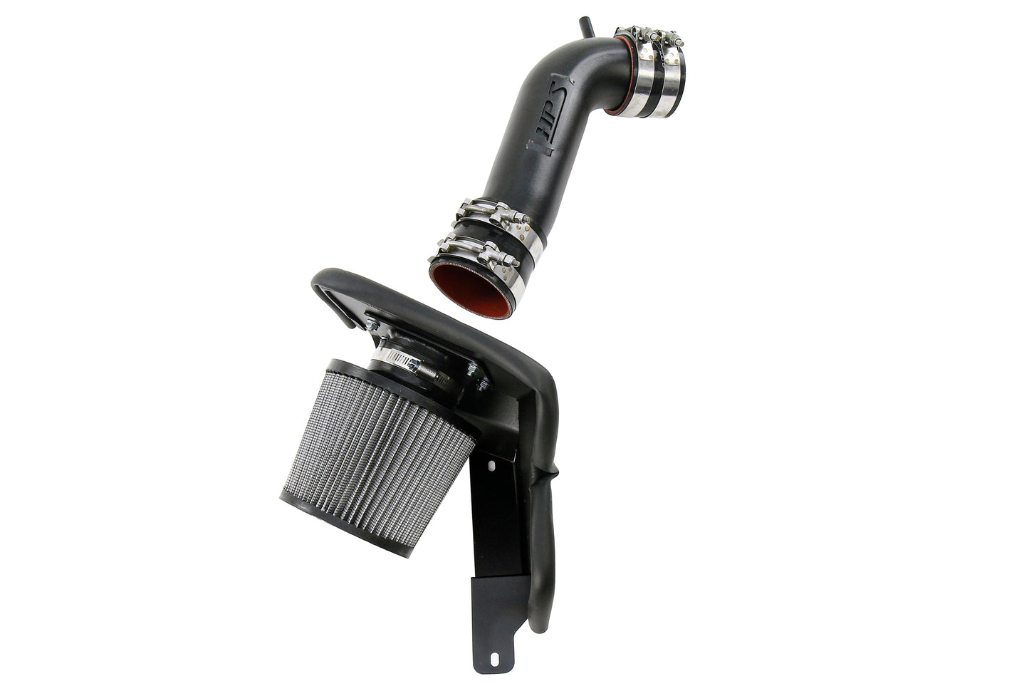 HPS Performance Air Intake Kit with Heat Shield, Black, 827-715WB