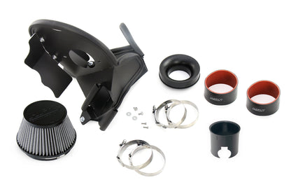 HPS Performance Air Intake Kit with Heat Shield, Blue, 827-717BL
