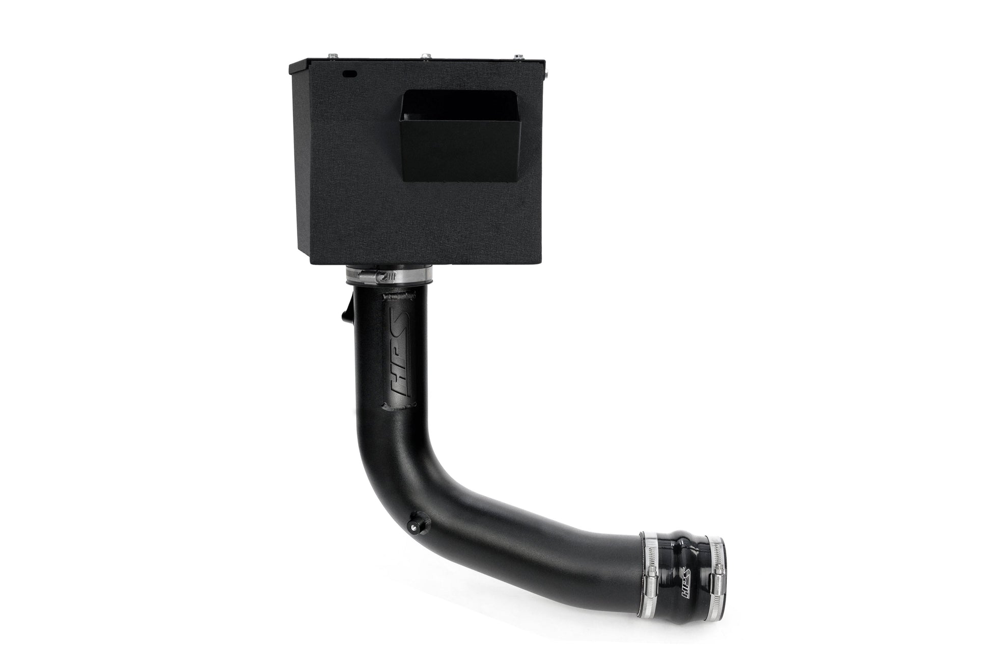 HPS Performance Air Intake Kit with Heat Shield Black 827-727WB