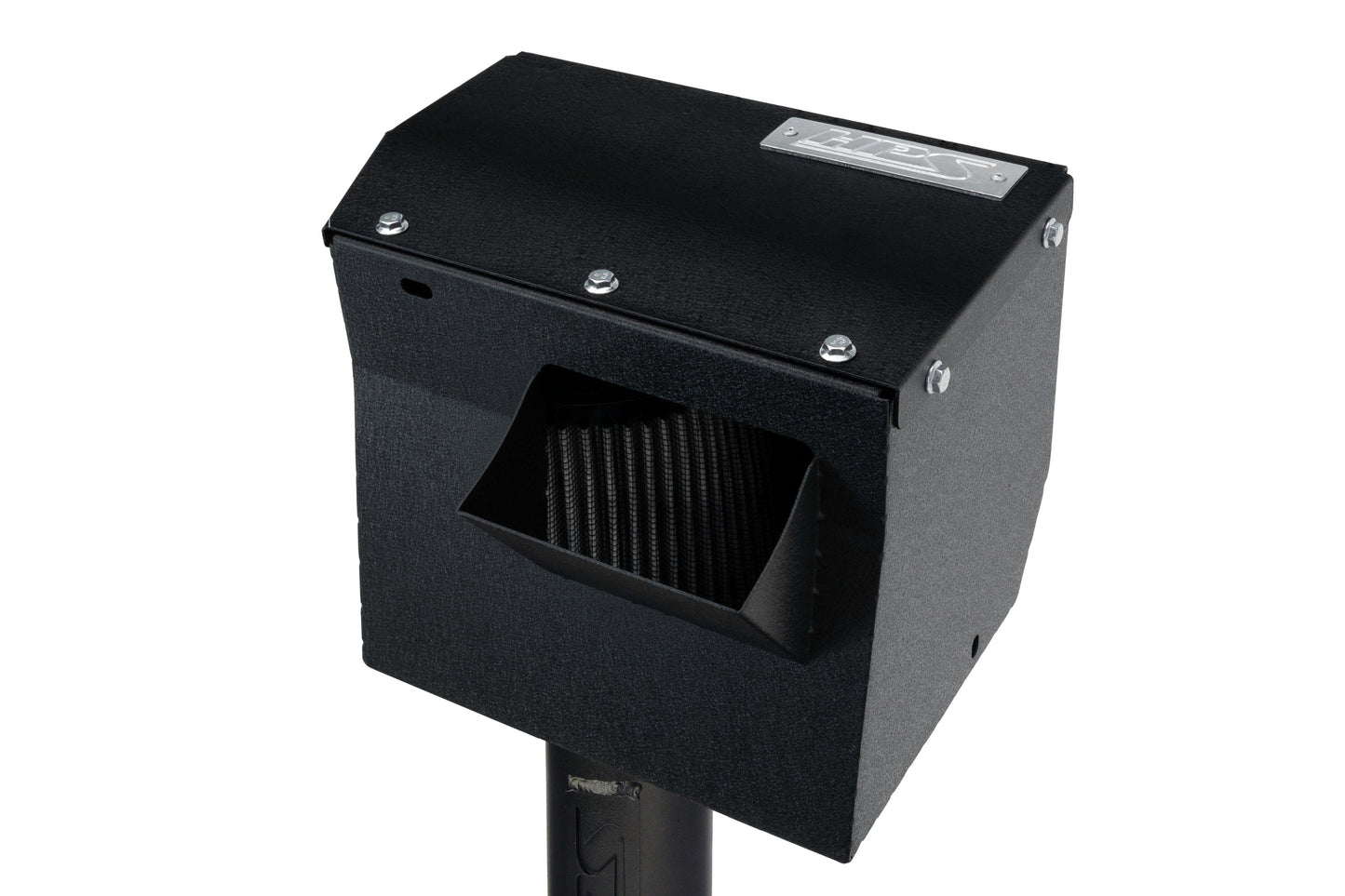 HPS Performance Air Intake Kit with Heat Shield, Black, 827-727WB