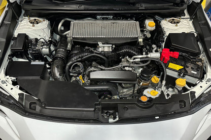 HPS Performance Air Intake Kit with Heat Shield, Polished, 827-727P