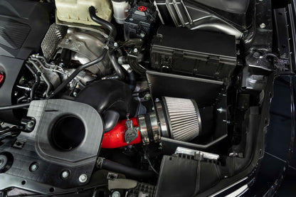 HPS Performance Air Intake Kit with Heat Shield, Blue, 827-728BL