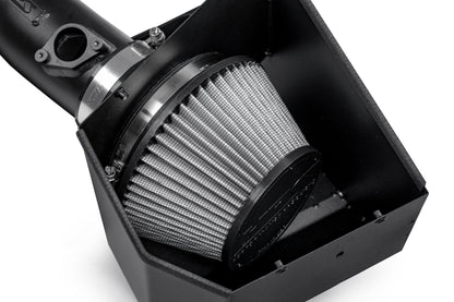 HPS Performance Air Intake Kit with Heat Shield, Black, 827-728WB