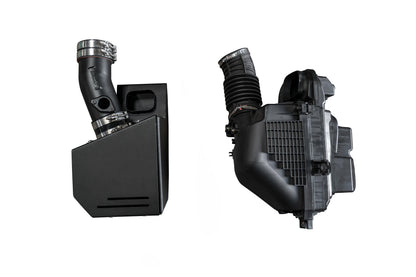 HPS Performance Air Intake Kit with Heat Shield, Black, 827-728WB