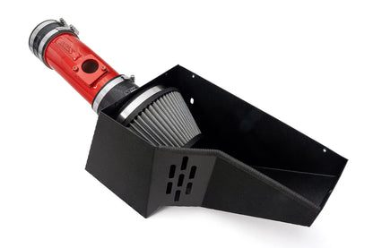HPS Performance Air Intake Kit with Heat Shield, Red, 827-729R