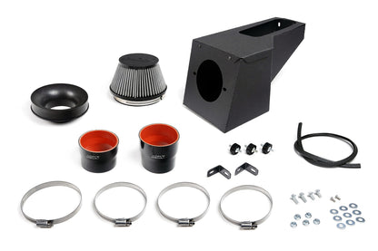 HPS Performance Air Intake Kit with Heat Shield, Blue, 827-729BL