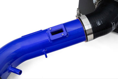 HPS Performance Air Intake Kit with Heat Shield, Blue, 827-730BL