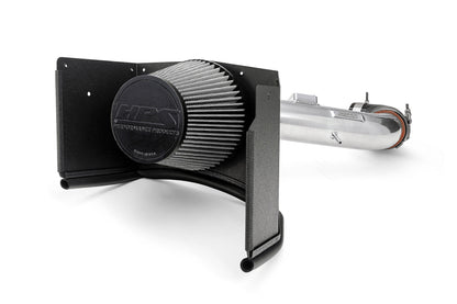 HPS Performance Air Intake Kit with Heat Shield, Polished, 827-730P