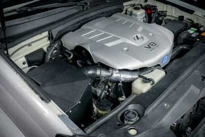 HPS Performance Air Intake Kit with Heat Shield, Blue, 827-730BL