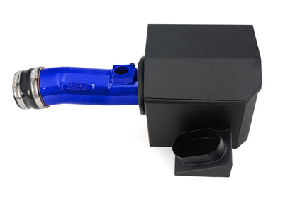HPS Performance Air Intake Kit with Heat Shield, Blue, 827-731BL