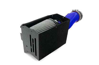 HPS Performance Air Intake Kit with Heat Shield, Blue, 827-731BL