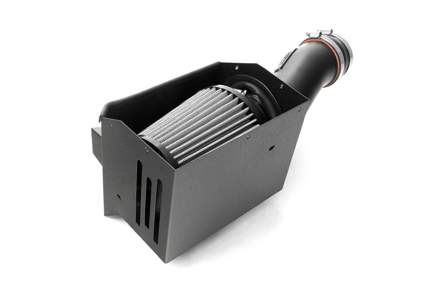 HPS Performance Air Intake Kit with Heat Shield, Black, 827-731WB