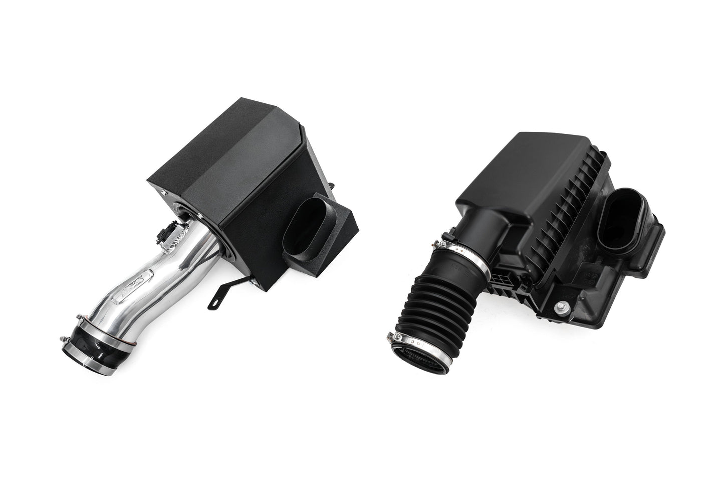 HPS Performance Air Intake Kit with Heat Shield, Blue, 827-731BL