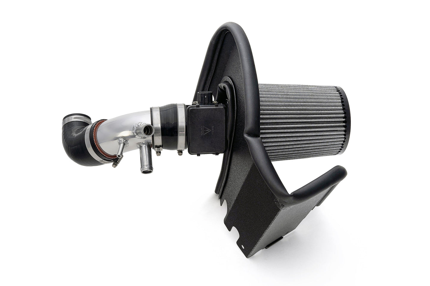 HPS Performance Air Intake Kit with Upper Hot Side Charge Pipe, Polished, 827-733P