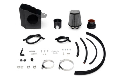 HPS Performance Air Intake Kit with Heat Shield, Red, 827-736R