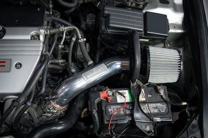 HPS Performance Air Intake Kit with Heat Shield, Polished, 827-737P