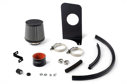 HPS Performance Air Intake Kit with Heat Shield, Blue, 827-737BL