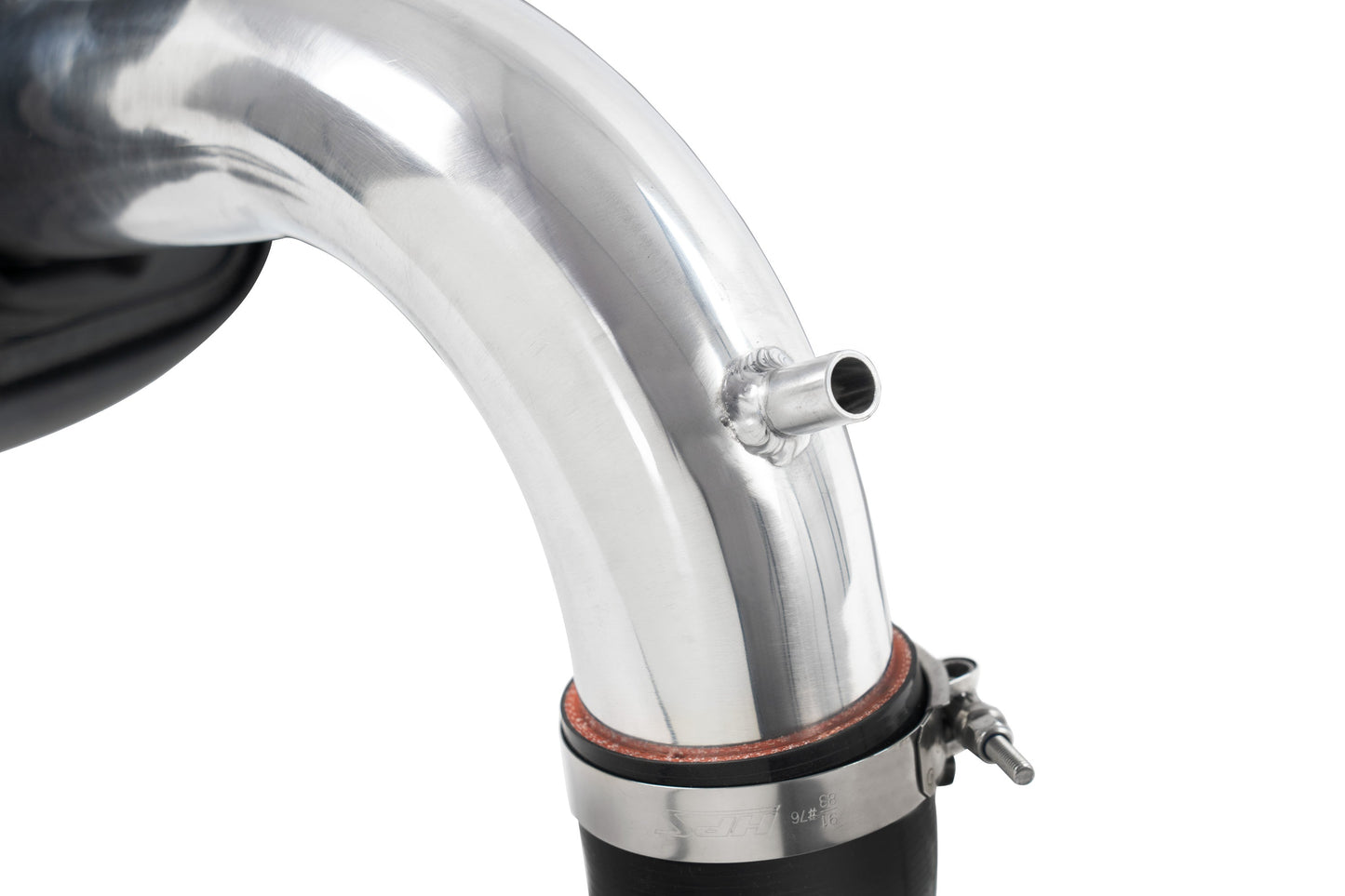 HPS Performance Air Intake Kit with Heat Shield, Blue, 827-738BL