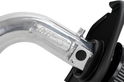 HPS Performance Air Intake Kit with Heat Shield, Blue, 827-738BL