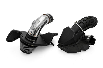 HPS Performance Air Intake Kit with Heat Shield, Red, 827-739R