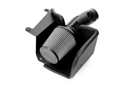 HPS Performance Air Intake Kit with Heat Shield, Black, 827-741WB