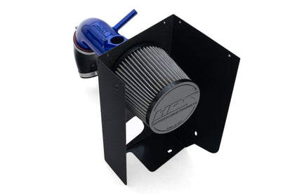 HPS Performance Air Intake Kit with Heat Shield, Blue, 827-768BL