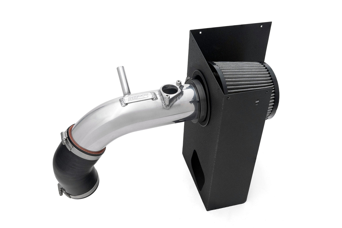 HPS Performance Air Intake Kit with Heat Shield, Polished, 827-768P