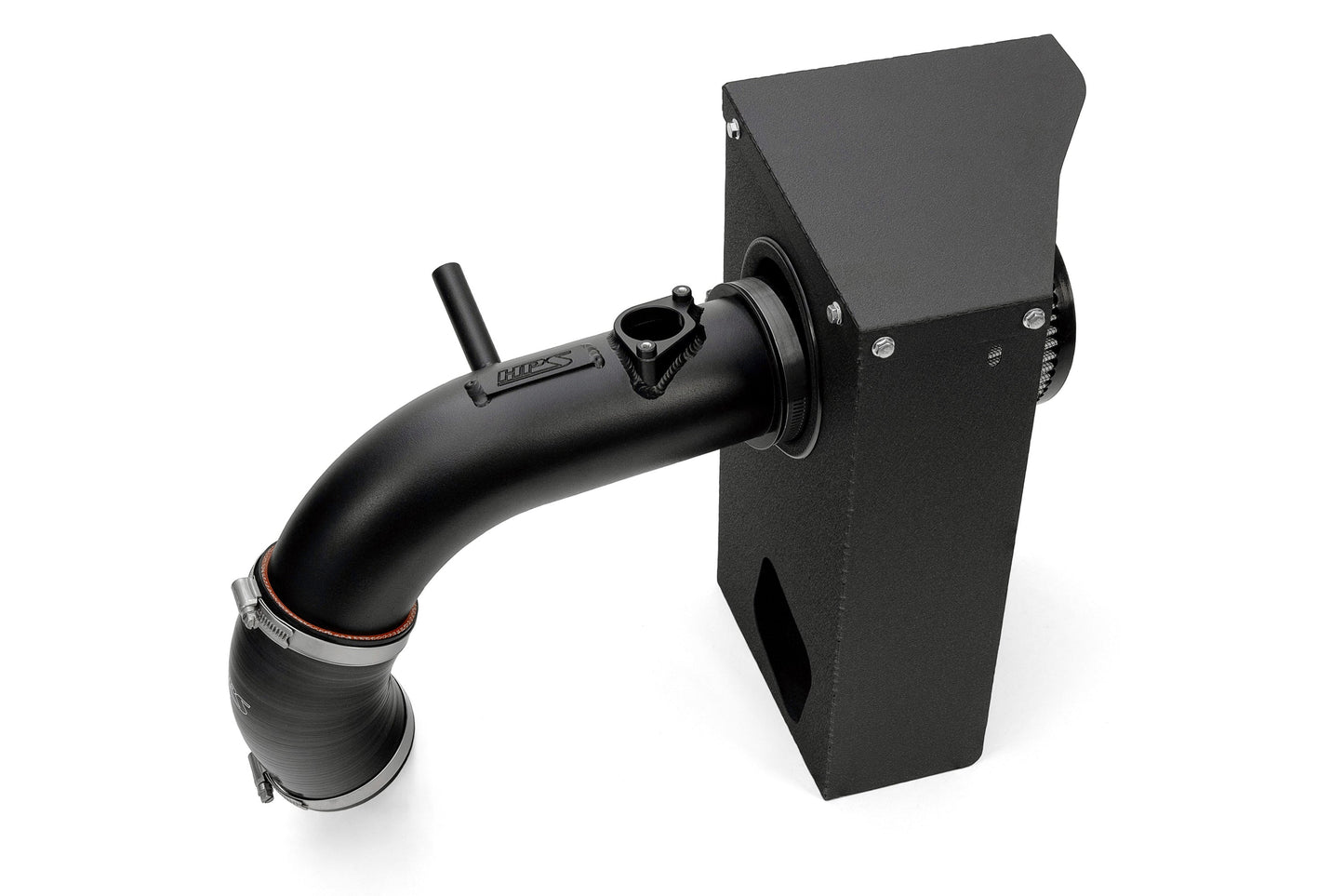 HPS Performance Air Intake Kit with Heat Shield Black 827-768WB