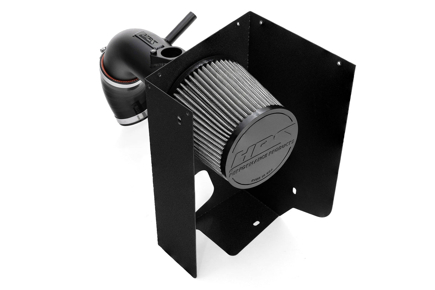 HPS Performance Air Intake Kit with Heat Shield, Black, 827-768WB
