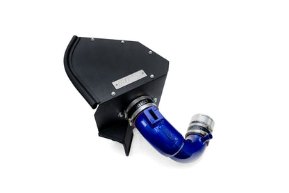 HPS Performance Air Intake Kit with Heat Shield Blue 827-771BL