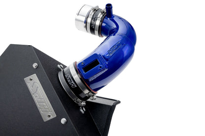 HPS Performance Air Intake Kit with Heat Shield, Blue, 827-771BL