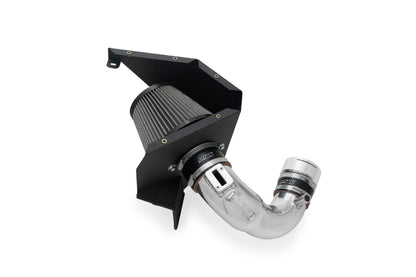 HPS Performance Air Intake Kit with Heat Shield, Polished, 827-771P