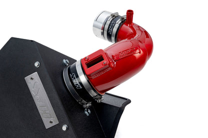 HPS Performance Air Intake Kit with Heat Shield, Red, 827-771R
