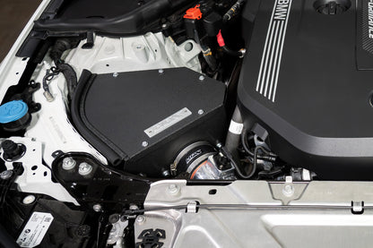 HPS Performance Air Intake Kit with Heat Shield, Red, 827-771R