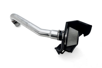 HPS Performance Air Intake Kit with Heat Shield, Polished, 827-772P