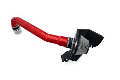 HPS Performance Air Intake Kit with Heat Shield, Red, 827-772R