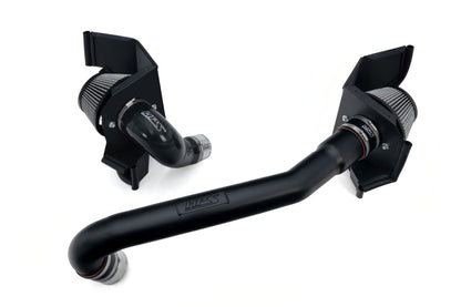 HPS Performance Air Intake Kit with Heat Shield, Black, 827-772WB