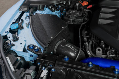 HPS Performance Air Intake Kit with Heat Shield, Blue, 827-772BL