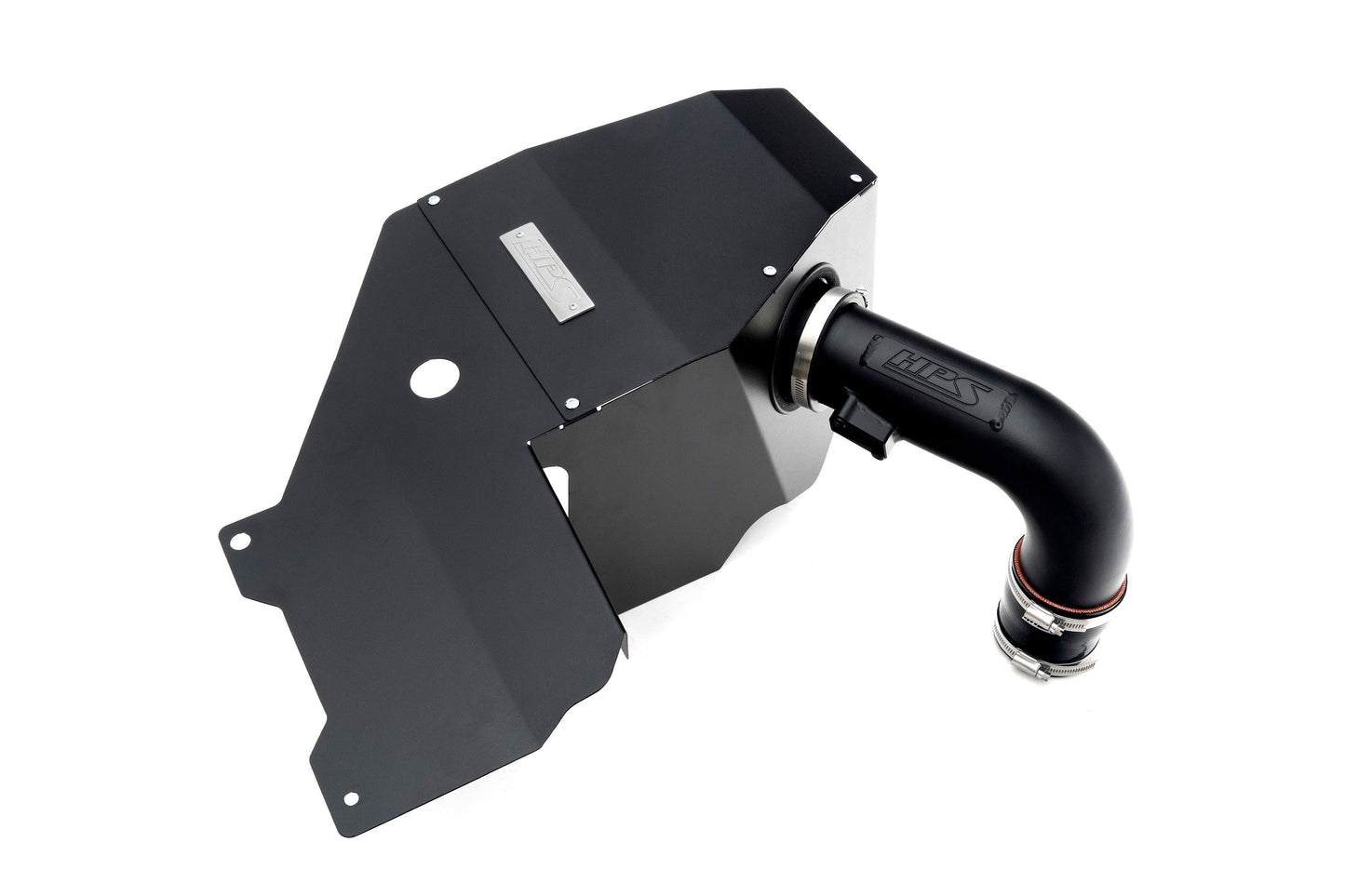 HPS Performance Air Intake Kit with Heat Shield, Black, 827-779WB