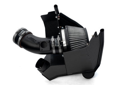 HPS Performance Air Intake Kit with Heat Shield, Black, 827-783WB