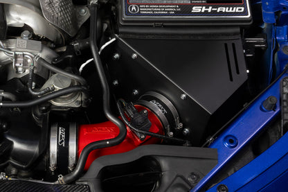 HPS Performance Air Intake Kit with Heat Shield, Blue, 827-783BL